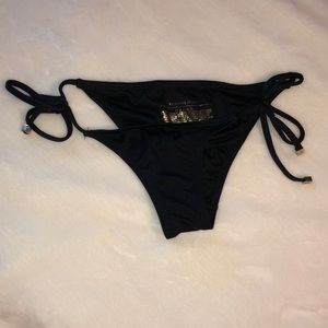 black xs victoria’s secret bikini bottoms